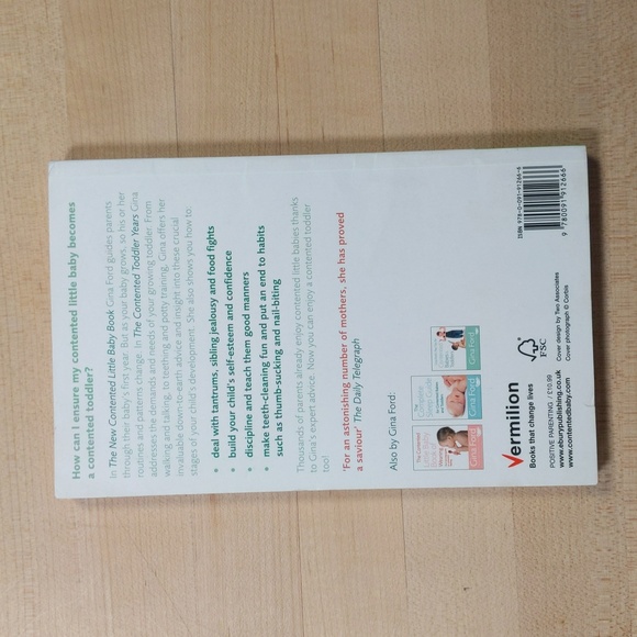 gina ford contented baby & toddler parenting paperback book bundle x 4 - Picture 8 of 13